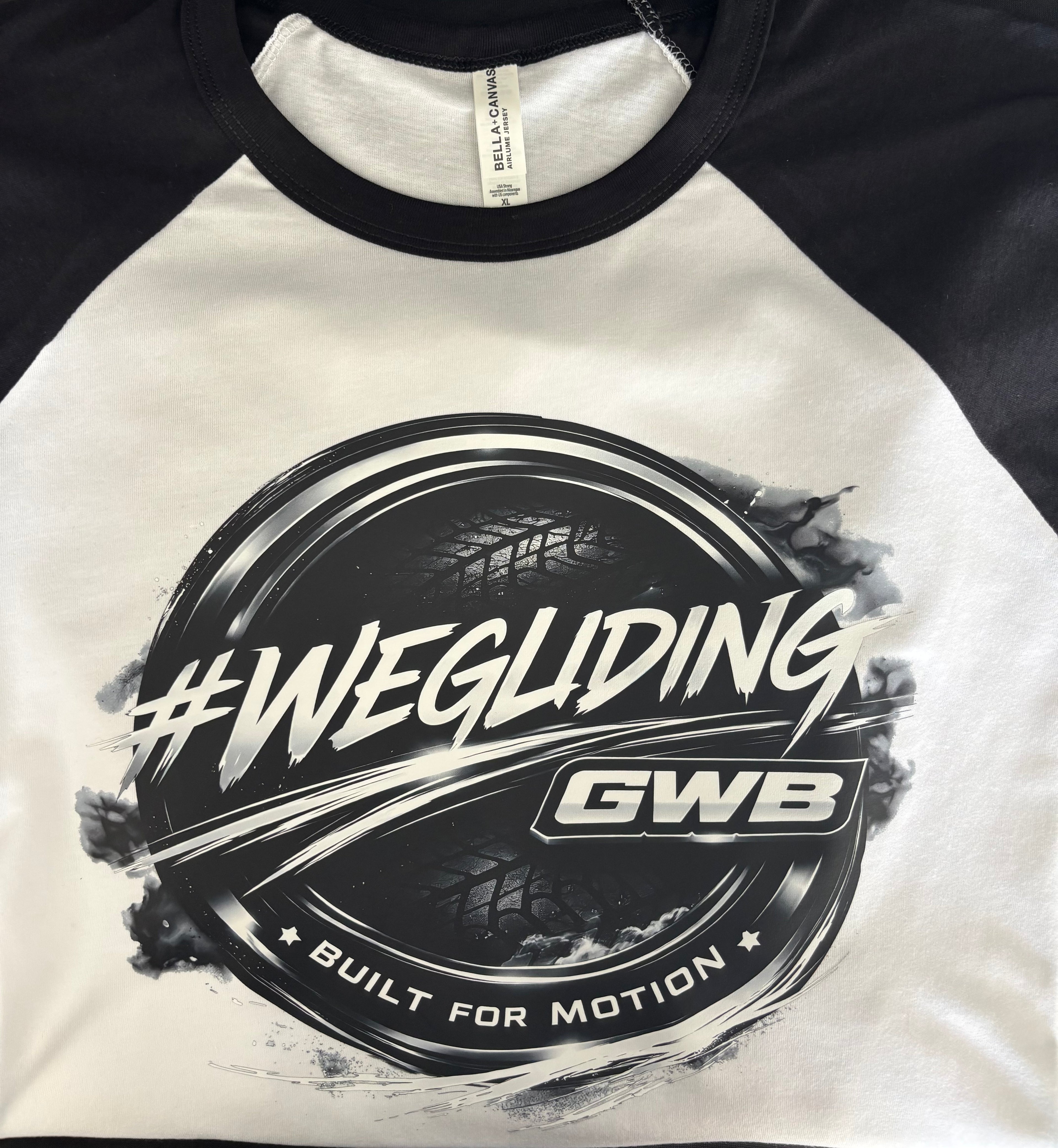 #WEGLIDING BASEBALL T-SHIRT BFM