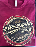 #WEGLIDING WINE T-SHIRT BFM