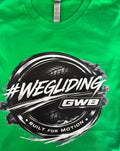 #WEGLIDING GREEN T-SHIRT BFM