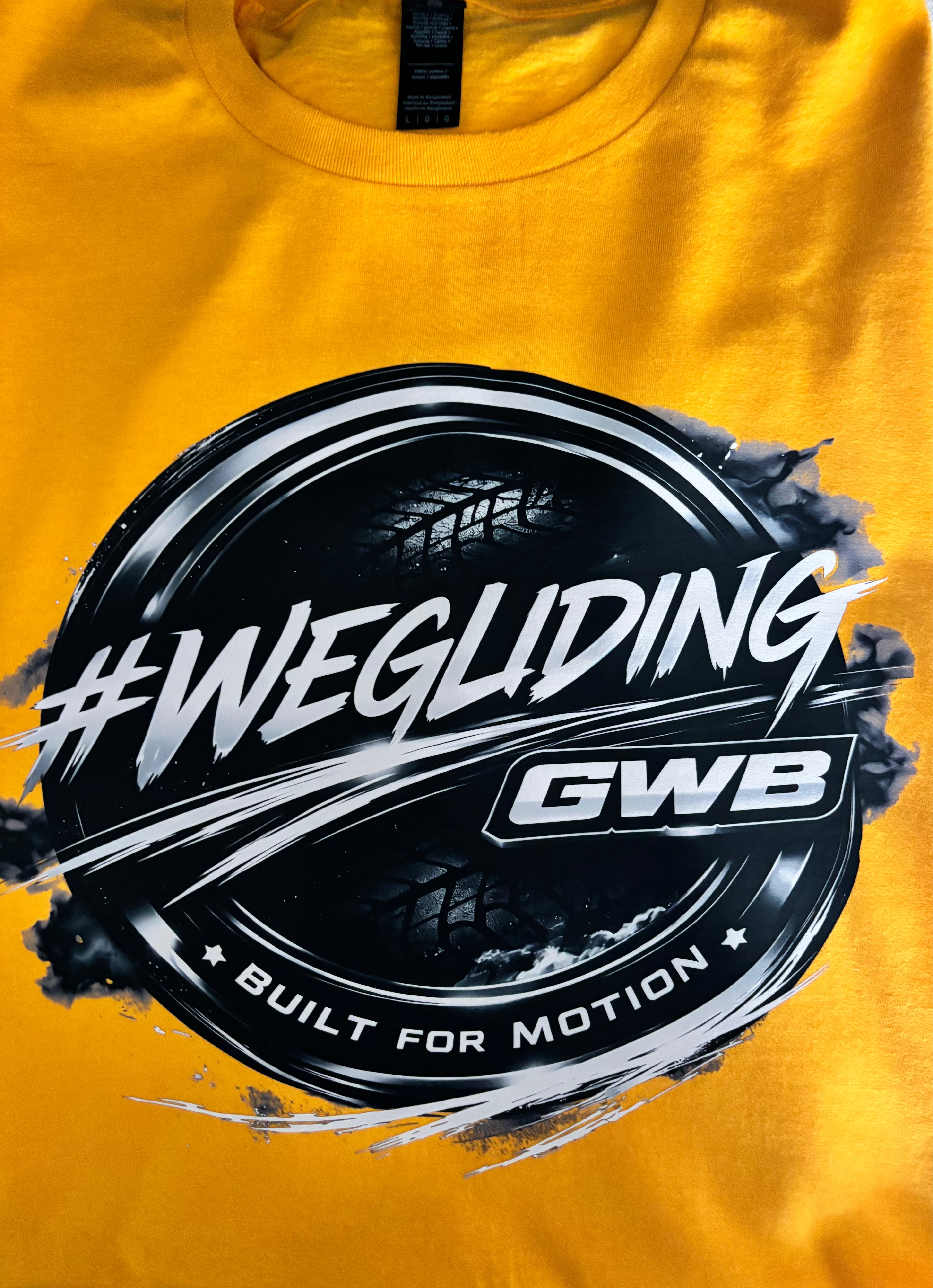 #WEGLIDING GOLD T-SHIRT BFM