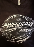#WEGLIDING BLACK T-SHIRT BFM