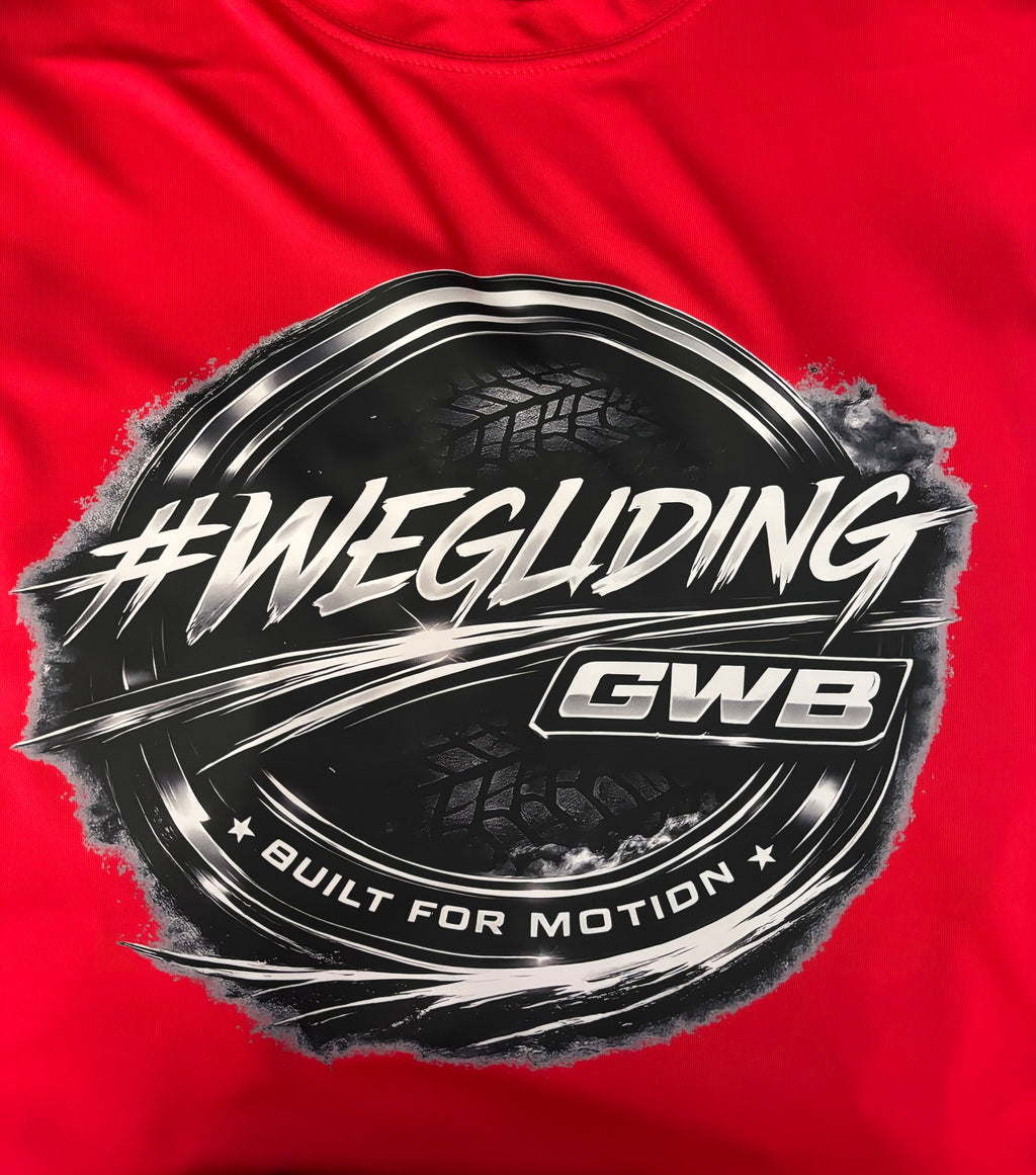 #WEGLIDING BLACK OR RED  DRYFIT BFM