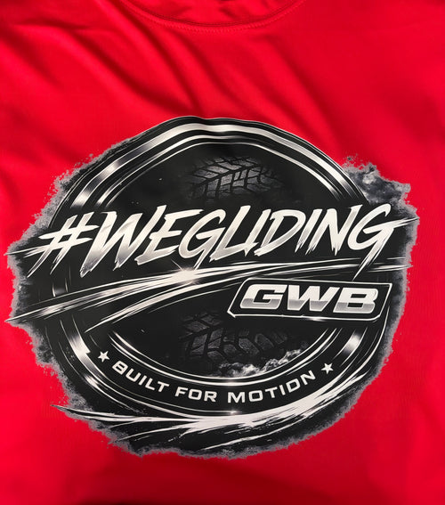 #WEGLIDING BLACK OR RED  DRYFIT BFM